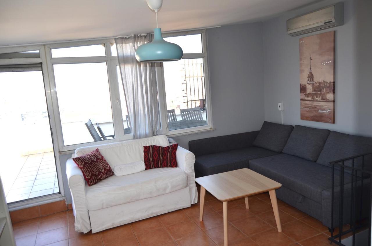 6 Romantic City View Flat With Terrace Istanbul Exterior foto