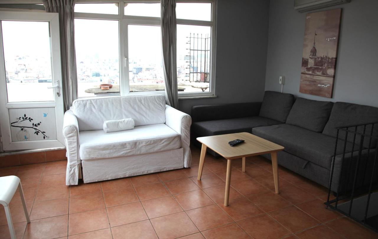 6 Romantic City View Flat With Terrace Istanbul Exterior foto